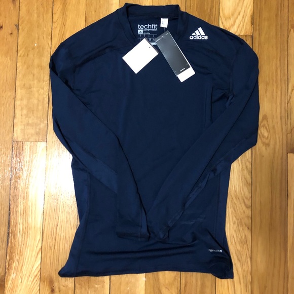 Adidas Techfit Compression Shirt - Picture 1 of 2